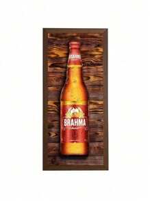 Framed Picture For Barbecue Corner And Bar 19x40cm - 17 Brahma - View 1
