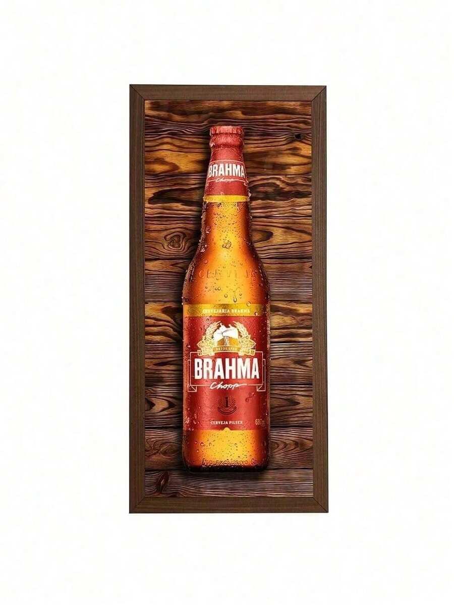 Framed Picture For Barbecue Corner And Bar 19x40cm - 17 Brahma - View 1