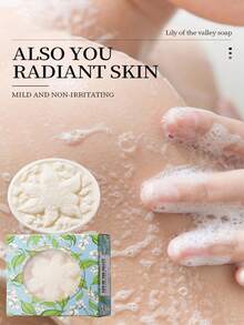 130g Clean Oil Control Fresh Flower Fragrance Lingland Fragrance Soap,It Can Be Used For Facial And Body Bathing. - Multicolor - View 2