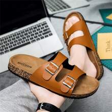 2025 New Thick Sole Plus Size Sandals, Summer Breathable Beach Shoes Casual Two-Wear Slippers For Young Men And Women, Lightweight Comfortable Waterproof Non-Slip Soft Bottom Beach Shoes, Versatile Slides