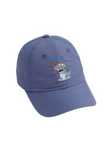 1pc Kids Cartoon Embroidered Dinosaur Quick Dry Sun Protection Baseball Cap, Spring/Summer, All Season Snapback Hats