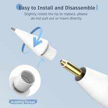 优质 Apple Pencil 替换笔尖，兼容 Apple Pencil Pro、第一代 Apple Pencil、第二代 Apple Pencil、Apple Pencil USB-C