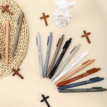 10/20 piezas Bolígrafos cristianos inspiradores, regalos a granel con versículos bíblicos, regalos de boli para mujeres, hombres, iglesia, escuela, oficina, apreciación