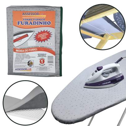 Capa Para Tábua De Passar Roupa Forro Térmico Aluminizado Com Espuma Mesa de Passar Todos Tamanhos