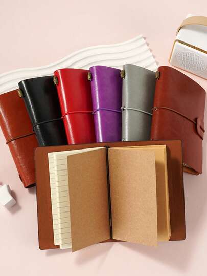 1 conjunto de cadernos tamanho A7 com páginas em branco e pautadas, portátil e prático para diário, anotações, desenho, material escolar, volta às aulas