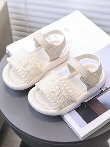 Baby Soft Bottom Anti-Skid Motorcycle Style Prewalker Sandals