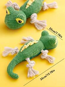 爱狗人士和狗妈妈爱吠叫玩具毛绒蜥蜴互动小狗玩具毛绒动物爱狗人士和狗妈妈爱毛绒玩具适合幼犬和小型、中型和大型爱狗人士和狗妈妈爱