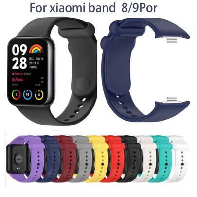 Silicone Watch Band Compatible With 9 Pro, Redmi Watch 4, Redmi Smart Watch 4, Mi Band 8 Pro