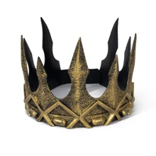 1pc Medieval COSPLAY Foam Crown, Vintage King Crown For Stage Performance