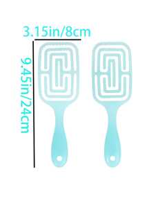 每个人都喜欢这款梳子，它具有可爱精致的镂空设计。它是完美的情人节礼物。它配有头皮按摩功能，可用于干发和湿发。它能有效梳理头发，使头发顺滑无结。其紧凑的尺寸确保了便携性，让您轻松随身携带。 - 彩色 - 查看 28