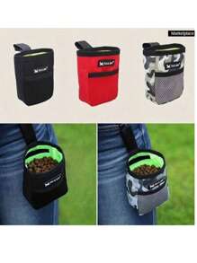 便携式狗狗训练袋，配有零食袋和奖励零食袋 - 非常适合户外活动和宠物训练