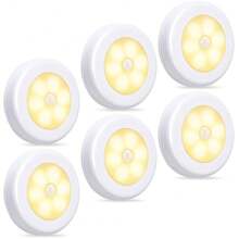 Đèn cảm biến chuyển động trong nhà, Đèn ngủ cảm biến chuyển động chạy bằng pin, Đèn từ dưới tủ, Đèn tủ quần áo cảm biến chuyển động, Đèn chiếu sáng dưới tủ, Đèn cầu thang trong nhà, Đèn tường dán, Đèn dưới quầy bếp, Phòng ngủ, Phòng tắm, Nhà vệ sinh, Nhà - Nhiều màu - Xem 33