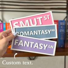 定制图书馆标志、书架街道标志、书香装饰、图书馆装饰、书架装饰、书立、做旧标志、异想天开、浪漫、书架礼物、多功能、可调节、浴室、客厅、卧室、学校、办公室、茶室、家庭、花园、慢夏日生活、夏季假期