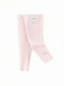 Balabala Quần legging cho bé gái, quần âu nhẹ cho mùa hè, 2025 - hồng - Xem 4
