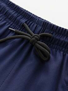 2 Stücke/Set Herren Lässig Schnell Trocknend Atmungsaktiv Wandershorts, Cargo Hose mit Weitem Geraden Bein, Sommer