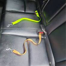 YIMISHIGUANG 1 pezzo Guinzaglio da viaggio per animali domestici minimalista, cintura di sicurezza universale in nylon per cani e gatti, disponibile in più colori, essenziale per i viaggi con gli animali domestici