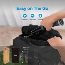 All Terrain Folding Walking Stick, Walking Sticks For Women & Men, Pivot Tip And Heavy Duty Mobility Aid, Adjustable Walking Stick For Elderly & Ladies - Silver - View 6