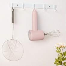 Portable 3-Speed Mixer Electric Hand Mixer With Stainless Steel Whisk Attachment, Compact And Lightweight, Powerful Mixer For Baking And Cooking, Pink - Pink - View 4