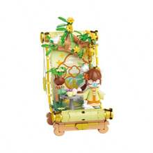 Miniso Série de rouleaux des quatre saisons Nanci TOP jouet : blocs de construction, jouets à assembler, décorations, articles de poche