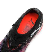 Puma FUTURE 8 MATCH TT 足球鞋，舒适轻便的运动鞋，适用于人造草皮和室内球场，108370-01 - 黑色-彪馬白-亮紅色 - 查看 5