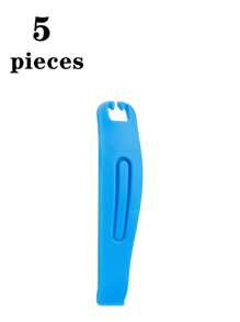 5pcs New Bicycle Tire Lever Plastic Tire Remover Tool, Mountain Bike Tire Repair Tool Kit, Tire Changing Accessories - Multicolor - View 4