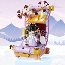 Miniso Série de rouleaux des quatre saisons Nanci TOP jouet : blocs de construction, jouets à assembler, décorations, articles de poche