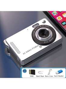 Mini Digital Camera For Use And Fun For Young Photographers Point And Shoot FHD 1080P Digital Cameras 700mAh Battery Capacity