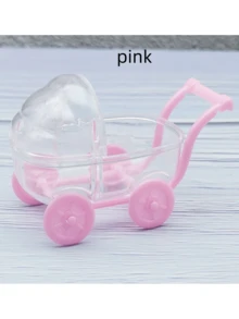 6pcs Creative Personalized Mini Carriage Wedding Candy Favor Boxes Party Favors Room Decor Bride Gifts Birthday Graduation Birthday Decorations Party Decorations Gift Bags - Multicolor - View 9