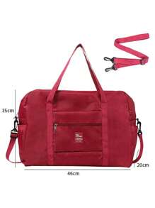 Fashionable Travel Handbag, Large Capacity Foldable Shoulder Bag, Backpack, School/Study Supplies Bag - Multicolor - View 11