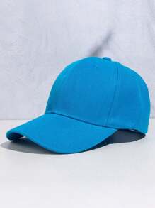 1pc Unisex Solid Color Simple Classic Casual Baseball Cap, Suitable For Outdoor Activities And Casual Parties