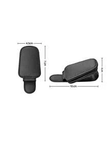 1 pezzo Supporto per occhiali per parasole auto, Portaocchiali magnetico multifunzionale