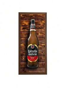 Framed Picture For Barbecue Corner And Bar 19x40cm - Star - View 1