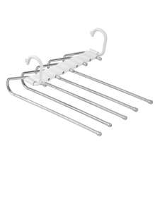 基本款多功能裤架，可折叠多层衣架，衣柜裤架，无痕夹魔术挂钩收纳架，家用不锈钢防滑裤架 - 彩色 - 查看 14