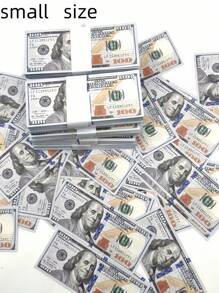 100/200/900 piezas Mini accesorios de dinero falso para juegos, fiestas, Halloween, Navidad, decoraciones de entretenimiento, moneda, moneda falsa, moneda de utilería, accesorios de magia.