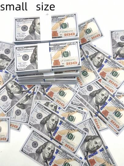 100/200/900 piezas Mini accesorios de dinero falso para juegos, fiestas, Halloween, Navidad, decoraciones de entretenimiento, moneda, moneda falsa, moneda de utilería, accesorios de magia.