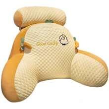 Diary Reading Pillow, Stylish Bed Pillow With Shredded Memory Foam For Adult Children Backrest, Back Pillow Or Bed & Couch Sitting Up (Grey, King (U.S. Standard))