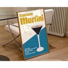 1pc Sangria Drink Negroni Canvas Painting Club Bar Shop Home Decor Cartoon Juice Mojito Aperol Spritz Canvas Painting No Frame