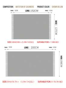 50 X 60 Inch Diamond gebreide deken, lichtgewicht zacht comfortabel voor bed, bank, cottage, buiten, reizen, kantoor
