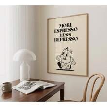 1pc Sangria Drink Negroni Canvas Painting Club Bar Shop Home Decor Cartoon Juice Mojito Aperol Spritz Canvas Painting No Frame