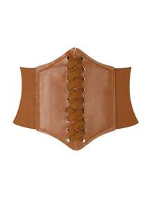 1/2pcs Women Waist Cincher, Solid Color Elastic Waist Belt, Waist Trainer For Daily Wear, Cosplay, Party, Event (25.6in-27.6in) Halloween Costume - Multicolor - View 9