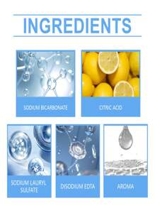 Washing Machine Stain Removal Effervescent Tablets Drum Washing Machine Detergent To Remove Dirt Stains And Clean Odor - Multicolor - View 4