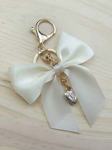 1/2PCS Girly Sweet Elegant Bow-Kbot Keychain Accessories Women Bag Charming Pendant Bridesmaid Gifts Summer Bows - Multicolor - View 6