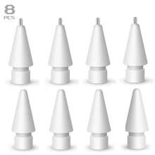 优质 Apple Pencil 替换笔尖，兼容 Apple Pencil Pro、第一代 Apple Pencil、第二代 Apple Pencil、Apple Pencil USB-C