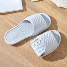 Mules EVA pour hommes pour usage domestique, droites pliables, antidérapantes, mules pour femmes pour usage domestique, convenant pour les voyages et faciles à transporter