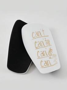 1 par de espinilleras mini de fútbol, material grueso de PET, adecuado para todas las edades y temporadas, accesorios de gimnasio - Multicolor - Ver 13