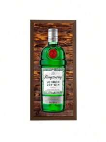 Framed Picture For Barbecue Corner And Bar 19x40cm - 02 Tanqueray - View 1