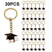 20个/10个装 男女通用毕业礼物 毕业帽钥匙扣/链，合金材质，励志文字，适合七月毕业季、返校礼物、毕业派对小礼物、背包装饰、手机/车钥匙扣、教师节礼物、送给闺蜜的礼物、学生/老师/同学纪念品、汽车配件包挂饰、可爱哥特风Y2K包包配件挂绳带证件套、汽车配件包挂饰、圣诞节汽车礼物、姐妹礼物创意 - 彩色 - 查看 21