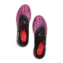 Puma FUTURE 8 MATCH TT 足球鞋，舒适轻便的运动鞋，适用于人造草皮和室内球场，108370-01 - 黑色-彪馬白-亮紅色 - 查看 4