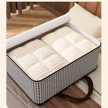 1 Túi đựng đồ di chuyển dạng lưới Thousand-Bird nâng cấp, Túi du lịch chống bụi và chống ẩm dày, Túi đựng đồ gia dụng đa năng dung tích lớn. - Chó săn đen trắng - Xem 6