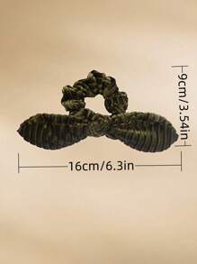 1 件/4 件复古灯芯绒发带，带兔耳设计，优雅发带和女士配饰